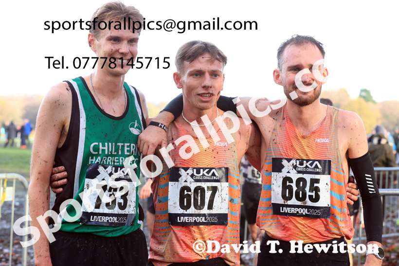 Senior Mens and Under-23s 2025 Liverpool Cross Challenge, Sefton Park, Saturday, November 22th. Photo: David T. Hewitson/Sports for All Pics
